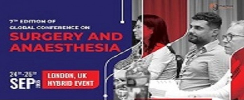 7th Edition of Global Conference on Surgery and Anaesthesia