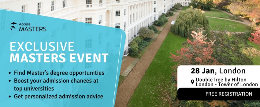 Discover the best Business Masters at the Access event in London on 28 January