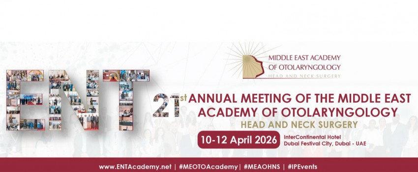 21ST Annual Meeting of the Middle East Academy of Otolaryngology – Head and Neck Surgery