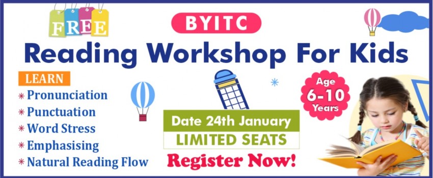 FREE Reading Workshop for Kids