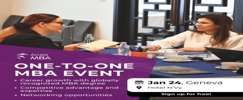 Access MBA event in Geneva On January 24, 2026