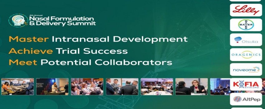 4th Nasal Formulation and Delivery Summit