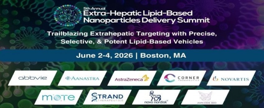 5th Extrahepatic Lipid-Based Nanoparticles Delivery Summit 2026