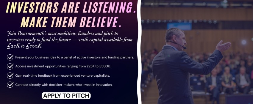 Bournemouth B2B Growth Expo 2026 | Join Us As Investment Pitch Fest