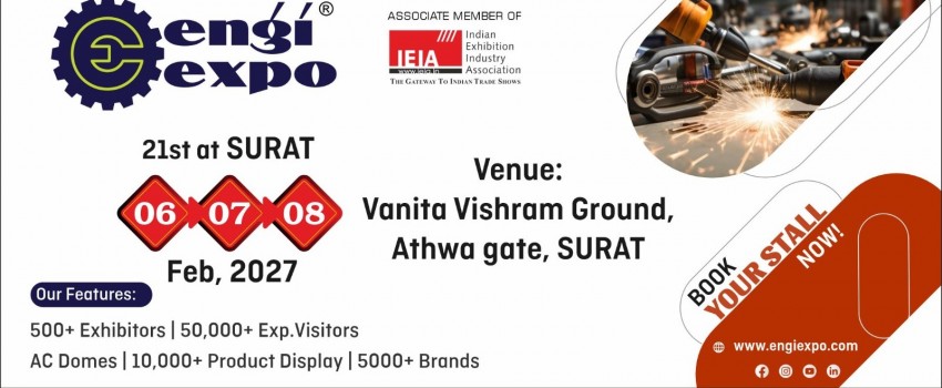 Engiexpo | Industrial Exhibition in Surat 2027 | Engineering Expo 2027