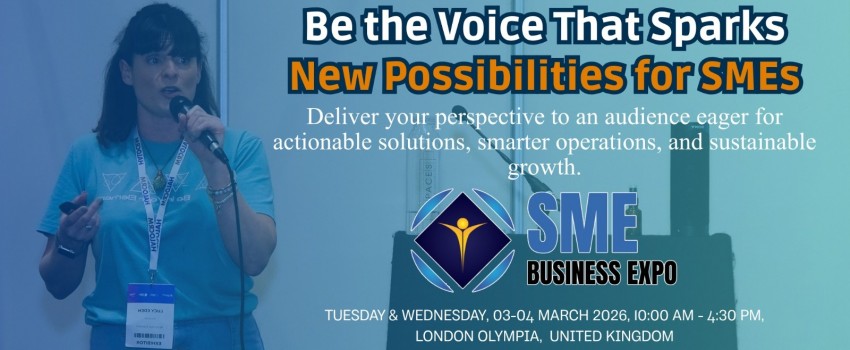SME Business Expo 2026 | Become A Speaker At Premier B2B Show