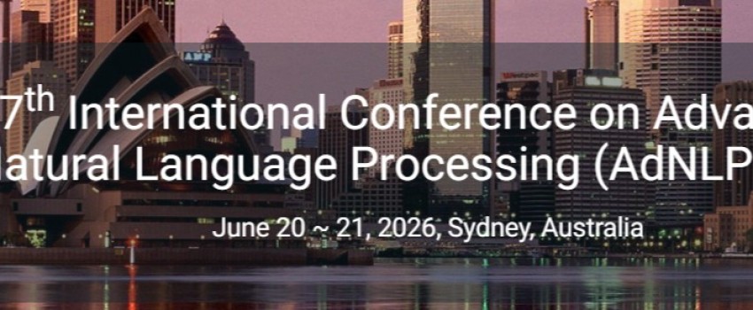 7th International Conference on Advanced Natural Language Processing (AdNLP 2026)