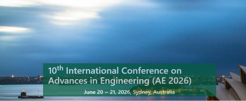 10th International Conference on Advances in Engineering (AE 2026)