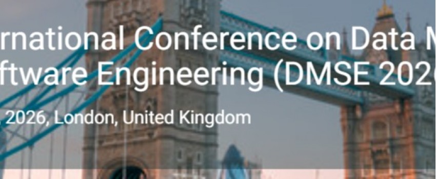 7th International Conference on Data Mining and Software Engineering (DMSE 2026)