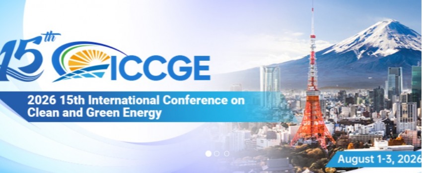 2026 15th International Conference on Clean and Green Energy (ICCGE 2026)