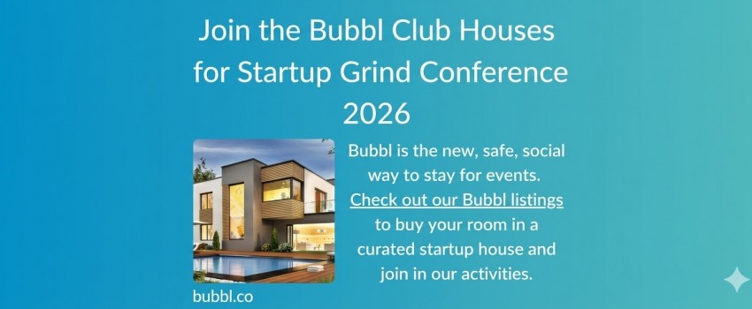 Innovate, Stay & Connect in Bubbl Houses – #SG2026