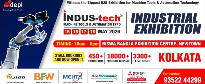 IndusTech Expo 2026 Kolkata | Engineering & Industrial Trade Fair