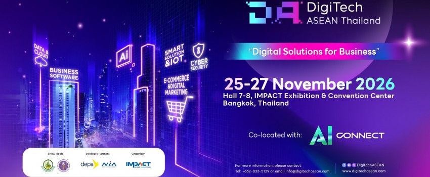  Thailand DigiTech ASEAN Thailand and AI Connect 2026