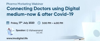 Pharma Marketing Webinar on Connecting Doctors using Digital medium - now and after Covid-19