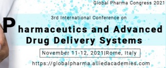 3rd International Conference on Pharmaceutics and Advanced Drug Delivery Systems