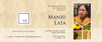 Solo Contemporary Art Exhibition by Artist Manju Lata