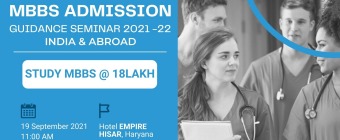 Free MBBS  Admission Gudiance Seminar - Hisar