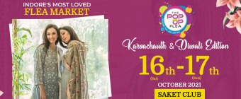 The Pop-Up Flea Market : Diwali Edition @ Saket Club, Indore