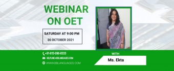 Webinar On OET