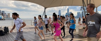 Cuban Salsa Social Dancing at Pier 45