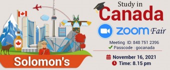 Solomon's Study in Canada Zoom Fair 