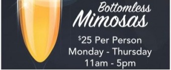 BOTTOMLESS MIMOSAS ON VEGAS STRIP!