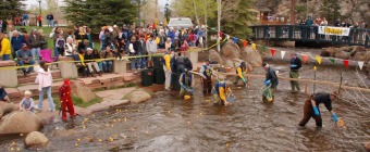 Estes Park Duck Race
