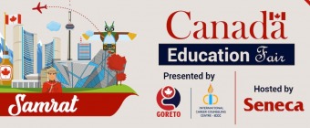 Samrat Canada Education Fair presented by  Goreto Consultancy & ICCC 