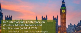 14th International Conference on Wireless, Mobile Network and Applications (WiMoA 2022)