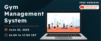 Free Webinar Gym Management System - SerpentCS Odoo Gold Partner