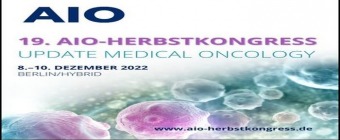 19. AIO-Herbstkongress 2022 - Update Medical Oncology