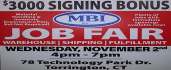MBI, INC. DANBURY MINT JOB FAIR!