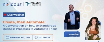 Create, then Automate: A Conversation on how to Standardize Business Processes to Automate Them