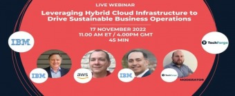 Webinar - Leveraging Hybrid Cloud Infrastructure to Drive Sustainable Business Operations