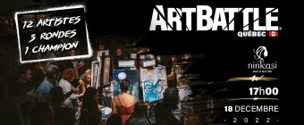 Art Battle Quebec City - 18 Decembre, 2022