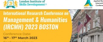 International Research Conference on Management & Humanities (IRCMH) 2023 Harvard, USA