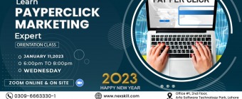 Payper Click Marketing Free Orientation in Lahore By Nexskill