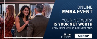 Executive MBA Online Event on 26 January