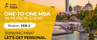 Access MBA In-Person Event in Boston