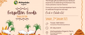 Forgotten Foods - Pongal Edition