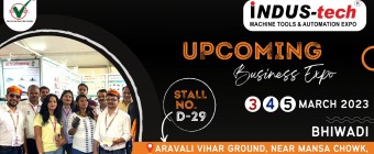 Upcoming Indus Tech Machine tools & Automation Expo 2023   