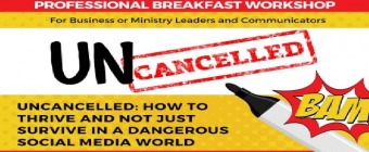 Uncancelled: How to Thrive and Not Just Survive in a Dangerous Social Media World (Breakfast)