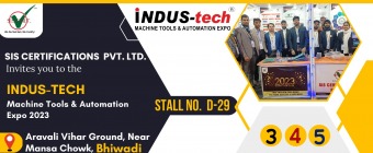 Indus Tech Machine Tools & Automation Expo March  2023 Bhiwadi 