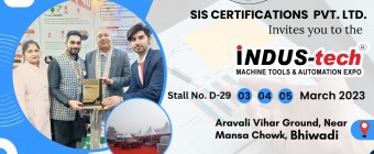 Indus tech machine tools & automation expo March 2023