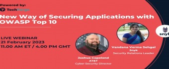 Webinar - New Way of Securing Applications with OWASP Top 10