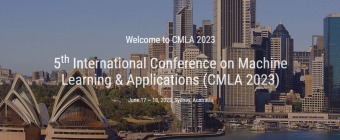 5th International Conference on Machine Learning & Applications (CMLA 2023)