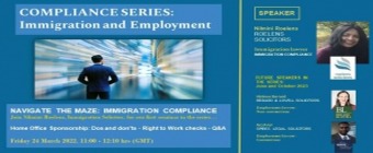 IMMIGRATION COMPLIANCE FOR EMPLOYERS AND SPONSORS