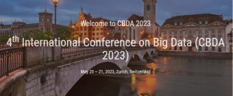 4th International Conference on Big Data (CBDA 2023)