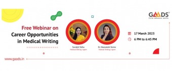 Join us for a Free Webinar on Career Opportunities in Medical Writing 