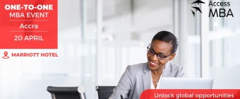 Free Access MBA In-Person Event In Accra On 20 April